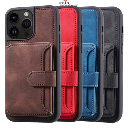 Leather Wallet Phone Case for iPhone