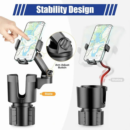 Cup Holder & Phone Bracket Combo